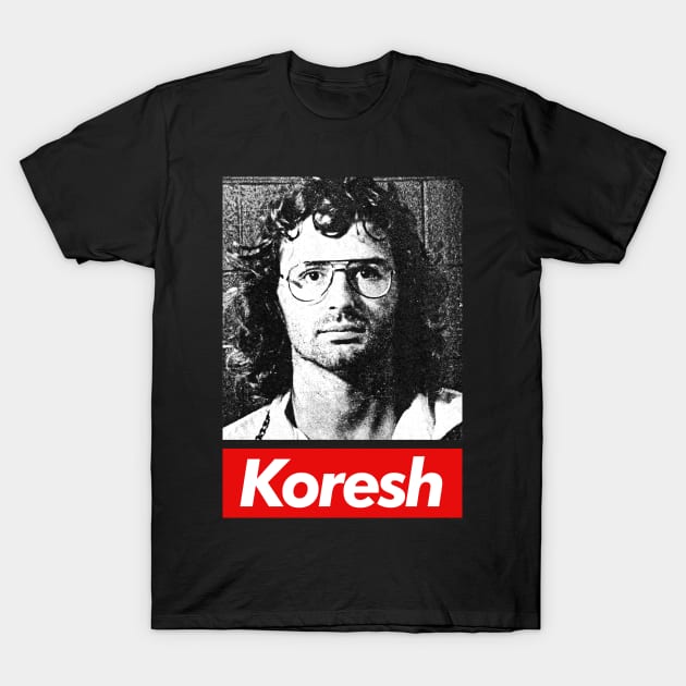 David Koresh // 90s Style Aesthetic Tribute Design T-Shirt by DankFutura
